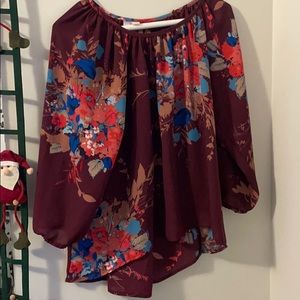 Alya floral blouse